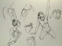 2022년 3월 9일 (수) <자유크로키>