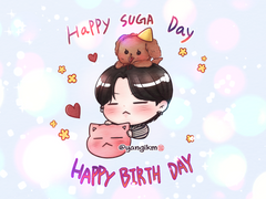 🎂HAPPY SUGA DAY🤎