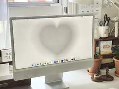 plumpily heart black wallpaper