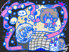 문어맞죠-수호천사 SD 고정틀 커미션