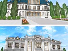 [펀딩] 로판풍 중산층 귀족의 저택 외부 + 내부 스케치업배경 세트