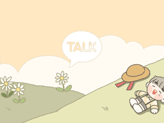 데이지 토끼 카카오톡 테마