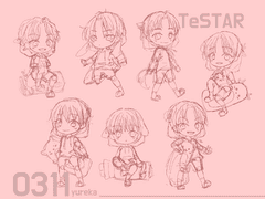 테스타 잠옷SD 7종