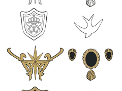 [무료배포] 생츄어리 옷 장식 소재