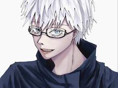 주술회전 안경 고죠 사토루