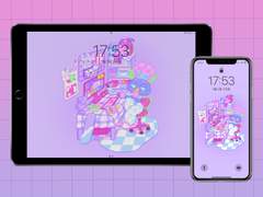 [해니마니] 일러스트 무료 배경 화면 공유 - 티티즈의 책상