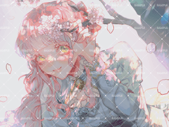 풀채색 흉상 220313