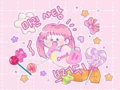 [클튜 브러쉬] (~3월 15일까지 할인) 마린 사탕 브러쉬