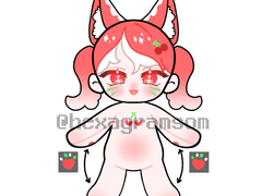 육망성 솜인형 도안 커미션