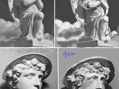 2022년 3일 13일 (일) <면 크로키>