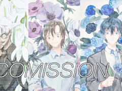 수채화 엽서 원화배송 커미션