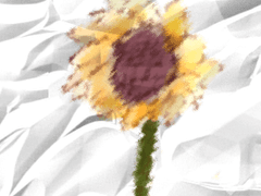 비로소 꽃이 자랐다.