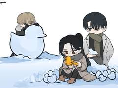 올가미 윤수채아그림 투명 포카 도안