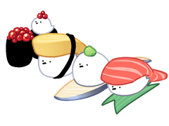 물초밥집 메뉴판