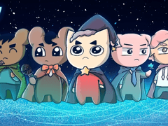 우주에서의 마법-#1