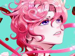 봄날 디저트 컨셉 일러스트