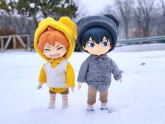 드디어 첫눈을 본 카게히나!!!!