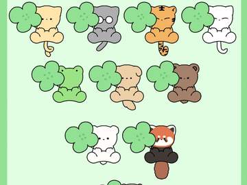 [굿노트 스티커] 우리의 꿈 Lucky