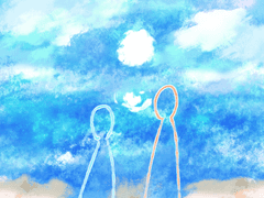 [밤보눈] 39. 고운 모래 해변가