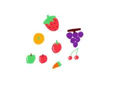 굿노트 과일 스티커 공유