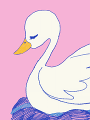 [전체이용가] 남색을 뒤집어 쓴 백조의 날개 짓은