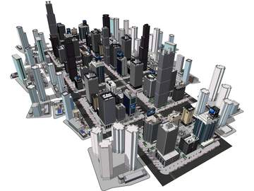 고층 빌딩 지구 NO.1