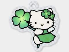 클로버 행운 키티 키링 도안 스냅스 이벤트