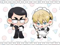 바지후유 집사&메이드 키링도안