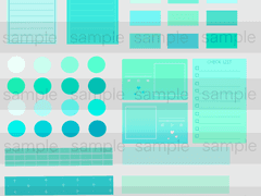 플래너 PNG 스티커