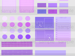 플래너 PNG 스티커