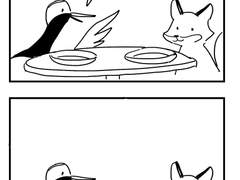 여우와 두루미 모음