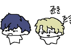 (앙스타) 히요리가 쥰쿤 거리는 그림