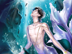 지민이가 인어가 된다면