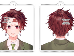 특별..탄지로 증사 양면키링 입니다...