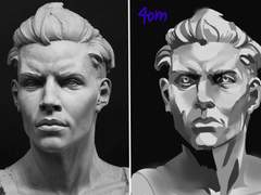 2022년 3월 27일 (일) <면크로키>