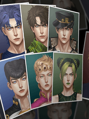 죠죠 증명사진 도안 통판