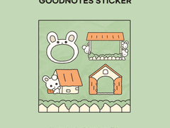 [굿노트 스티커 무료 공유] 바니바니당근당근
