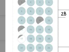 [전자노트 스티커] 해빗트래커 스티커_소라