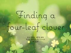네잎 클로버를 찾아서
