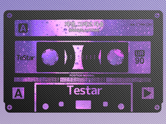 자정, 그리고 다음 카세트테이프 키링