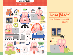 [ goodnote sticker ] 회사 생활 스티커