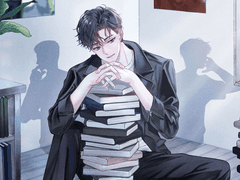 웹소설 표지 작업