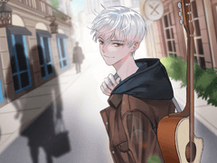 웹소설 표지 작업