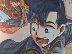 고등학교 1~2학년때 그린 상황표현 연습겸 그린 붐힐즈