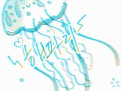 [클튜 브러쉬] 해파리