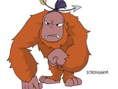 스파이로 더 드래곤 시리즈의 Strongarm