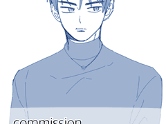 1인 흉상 간단타입 커미션 신청 감사합니다!