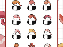 불량배 주먹밥 스티커 배포