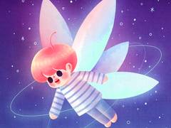 번외) 연습삼아 그린 요정