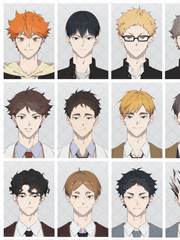 [하이큐] 증명사진 시리즈